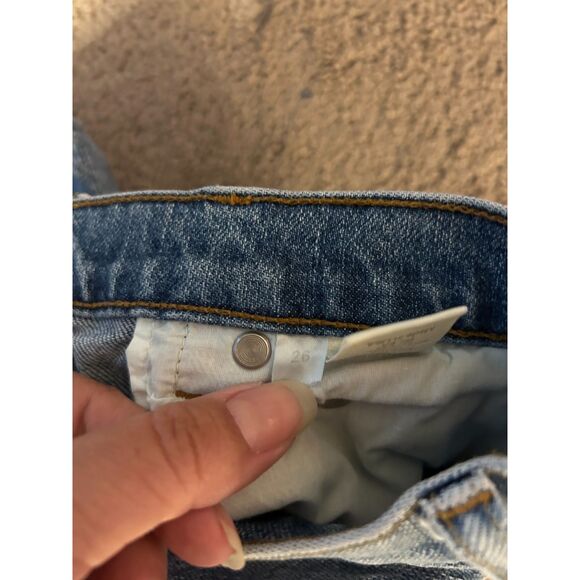 Reformation Jeans Serena High Skinny Crop in Augusta Wash 26 - Picture 5 of 7